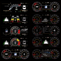Pantalla de Tablero de Instrumentos Actualizada Q3, Clúster Digital, Velocímetro, Apple CarPlay Inalámbrico para Audi Q3