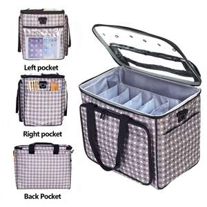 Custom Yarn <b>Storage</b> Organizer Durable <b>Knitting</b> Project Bags for Crocheting Accessories - Product Image 1