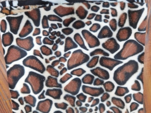 Rembourrage en <span class=keywords><strong>tissu</strong></span> velboa à motif de zèbre, animal, tigre, vache, <span class=keywords><strong>léopard</strong></span> - Product Image 4