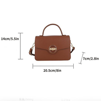 2026 nueva moda Color caramelo Bolsos De Mujer bolsos cruzados de mujer bolsos de hombro cuadrados de mujer