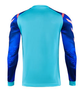 Maglia <span class=keywords><strong>da</strong></span> <span class=keywords><strong>Portiere</strong></span> Arancione a Maniche Lunghe 2026 con Protezione, Maglia <span class=keywords><strong>da</strong></span> <span class=keywords><strong>Calcio</strong></span> <span class=keywords><strong>da</strong></span> Uomo per <span class=keywords><strong>Portiere</strong></span> con Stampa a Sublimazione - Product Image 3
