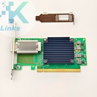 Carte d'interface réseau Ethernet filaire MCX515A-CCAT Mellanox CX-5 100GbE QSFP28 1 port PCIe3.0x16 pour serveur en stock