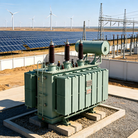Transformateur de puissance immergé dans l'huile SSZ18 50MVA 110kV à trois enroulements, bobine triphasée concentrique, sortie personnalisée