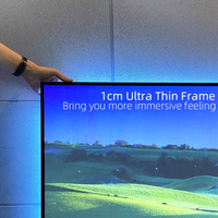 Écran de projection Yinzam 8K UST 120 pouces ALR à cadre fixe portable 16:9