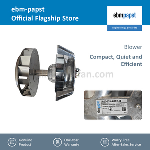 For R2D225-AG02-10 230VAC 165/250W 2700/3000RPM Ball Bearing 225mm OEM/ODM Free <b>Standing</b> Cabinet EC Centrifugal Cooling <b>Fan</b> - Product Image 2