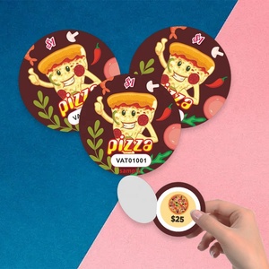 Cartes de jeu à gratter instantanées de haute qualité avec ouverture facile, impression numérique couleur intégrale - Product Image 1