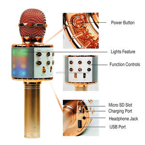 New Coming Professional Wireless Led Lights Rechargeable USB Speaker and <b>Bluetoothed</b> Speaker for Family - Product Image 2