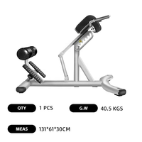 Banc de musculation robuste Roma réglable pour exercices abdominaux et dorsaux, équipement professionnel