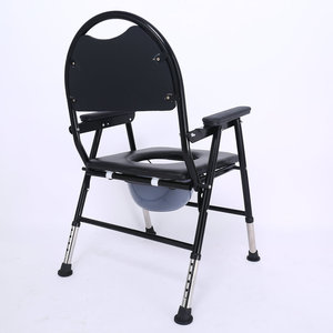 Shengkang Commode <b>Chair</b> Foldable Portable <b>Toilet</b> Seat For Elderly And Pregnant Women Bathroom Use - Product Image 1