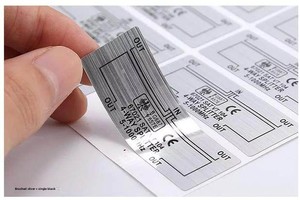 Etiqueta Adhesiva Electrónica Coorful Wcbf-0048 a Precio de Fábrica, a Prueba de Manipulaciones, Antidesgarro, Desechable, Octogonal, Resistente a los Arañazos - Product Image 2