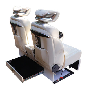 Asiento Aero para Auto con Ventilación y Calefacción para Asiento Trasero de Van Comercial, Plegable a Cama, Interior de Cuero Napa - Product Image 4