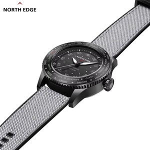 นาฬิกาอิเล็กทรอนิกส์สำหรับกีฬากลางแจ้ง North Edge MACH Pointer ชาร์จพลังงานแสงอาทิตย์ เรืองแสง กันน้ำ แบตเตอรี่ใช้งานได้ยาวนาน พร้อมไฟส่องสว่าง - Product Image 4