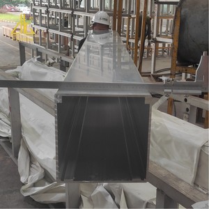 Profilé carré en <span class=keywords><strong>aluminium</strong></span> de haute précision, extra large, droit, sans torsion, <span class=keywords><strong>tube</strong></span> carré en alliage extrudé - Product Image 4