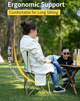 Chaise de camping pliante ultra-légère, tabouret de pêche portable, siège compact pour activités de plein air, voyages, dessin, pêche, artistes