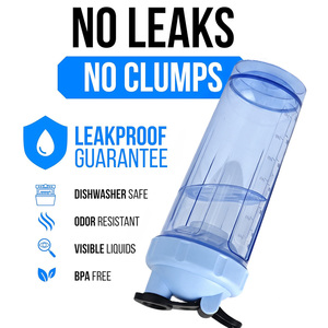 700ml nhựa thân thiện với môi <span class=keywords><strong>Shaker</strong></span> cup với dây Scrubber và lọc trực tiếp uống an toàn - Product Image 3