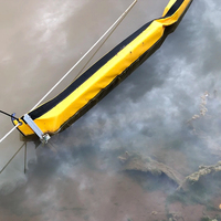 Rideaux flottants anti-silt en PVC haute performance à déploiement facile pour le contrôle des déversements d'hydrocarbures, certifiés ISO9001/ISO14001