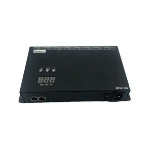 EN-408S PC Programmable 1024 960 336 168 pixel 8-channel lampu digital strip controller untuk SPI DMX LED controller