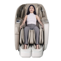 Sillón de Masaje Moderno para Sala de Estar con Airbags de Cuerpo Completo y Mecanismo Doble 3D