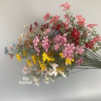 Bunga Daisy Sutra Realistis Buatan, Dekorasi Acara Pernikahan, Bunga Palsu, Perlengkapan Fotografi Rumah & Luar Ruangan, Gaya Rustic, Ikat Tangan