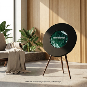 R1Wireless <b>Floor</b> Standing Smart Speaker HD Lyrics Album Art Display Luxury Stereo Home <b>Heater</b> Audio for LivingRoom Bedroom HD In - Product Image 3
