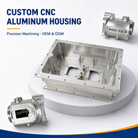 Boîtier en aluminium usiné CNC 5 axes sur mesure AS9100 pour semi-conducteurs