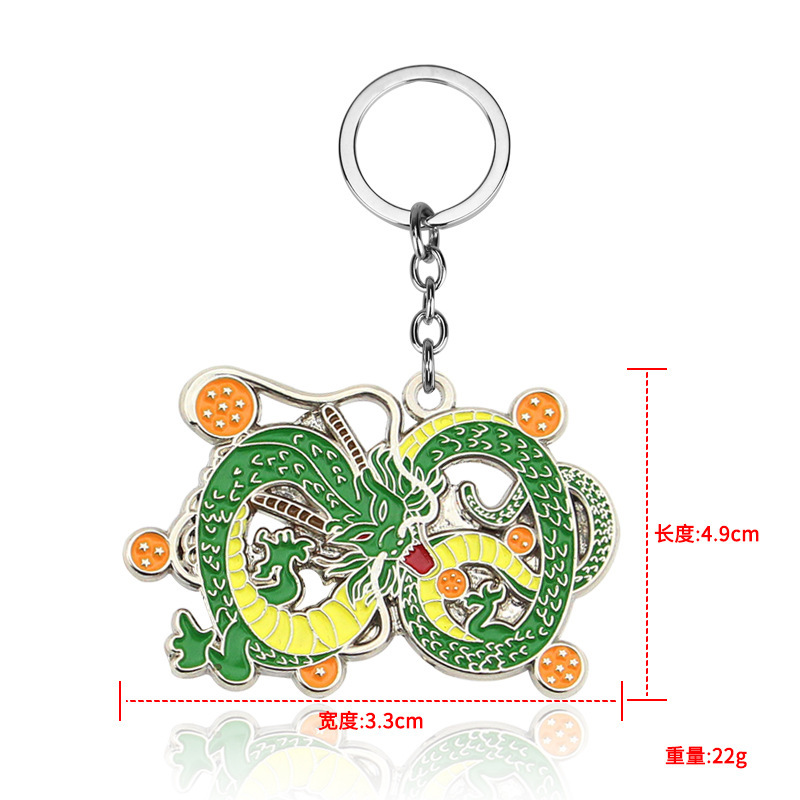 キーホルダー・アクリルキーホルダー DBZ Vintage Keychain Goku Shenron Dragon Star Shenron DBZ Son Goku Accessories - Anime Art