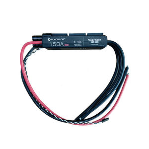 Contrôleur de vitesse électronique Flycolor FlyDragon 150A ESC 5-12S HV OPTO 32 bits MCU 170A courant de pointe pour <span class=keywords><strong>hélicoptère</strong></span> <span class=keywords><strong>RC</strong></span>/aile fixe - Product Image 5