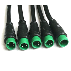 M8 5PIN IP65กันน้ำสายคู่ชายและหญิง<span class=keywords><strong>2464</strong></span> 24AWG 20ซม. 250V ac/dc LED Strip/จักรยานไฟฟ้า - Product Image 1
