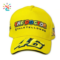 Nouveaux produits Stream 3D broderie Sport chapeaux et casquettes jaune propriétaire personnalisé Anime Hip Hop rue casquette de Baseball