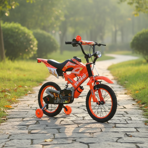 Vélo tout-terrain de simulation pour enfants avec roues d'apprentissage, vente en gros d'usine, pour garçons et filles de <span class=keywords><strong>3</strong></span> à 12 <span class=keywords><strong>ans</strong></span> - Product Image 6