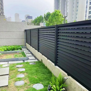 Thiết kế hiện đại ngoài trời biệt thự sân Hợp kim nhôm nghệ thuật tường hàng rào ban công vườn sân nhỏ tự làm lan can tay vịn - Product Image 6