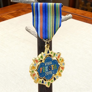 เหรียญรางวัลงานรื่นเริงเคลือบสีสันสดใส ผลิตตามสั่ง ขายส่งจากโรงงาน เหมาะสำหรับเป็นของที่ระลึก - Product Image 2