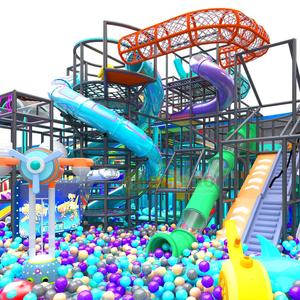 Parc sportif intérieur tendance et personnalisé Aoleao, lieu pour tous les âges, trampoline, fosse à balles, escalade de style technologique, certifié TUV/CE/CPC, >500 kg - Product Image 2