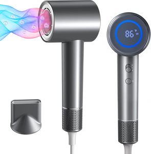 Secador de Pelo Profesional Iónico de Alta Velocidad, Plegable, de Viaje, con Motor sin Escobillas de 1600W, para Uso en Exteriores y Autocaravanas - Product Image 1