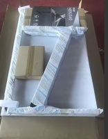 Moderna mesa de Juegos de ordenador PC negra en forma de Z de acero grueso de 1,2mm con portavasos