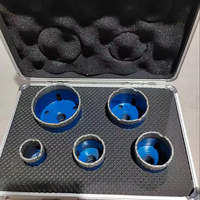 Kit de Forets Carotteurs M14 Diamantés Très Vendus pour Perçage de Pierres, Outils de Perçage pour Céramique, Carrelage, Porcelaine, Granit, Marbre, Scies Cloches et Fraises