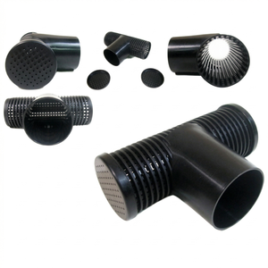 Protector de desagüe de PVC antiobstrucciones de fácil instalación, filtro de hojas y protectores de canalón. - Product Image 1