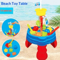 Table de jeu de plage en plastique pour enfants, pour le sable et l'eau, ensemble interactif parent-enfant, nouveauté transfrontalière