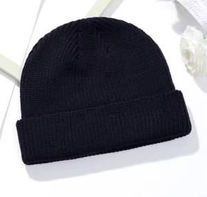 Gorro de punto personalizado al por mayor con parche privado, gorro Docker, gorro de pescador, gorro con logo para hombre y mujer - Product Image 6