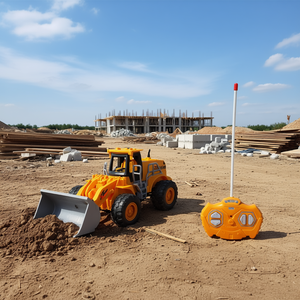 RC Construction Site Vehicles 29cm <b>Remote</b> <b>Control</b> <b>Toy</b> Truck For Kids Play - Product Image 3