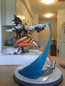Hot đồ chơi OW overwatches hình anh hùng <span class=keywords><strong>Tracer</strong></span> đây di chuyển mô hình đồ chơi 26cm mô hình figurine Anime mô hình đồ chơi - Product Image 3