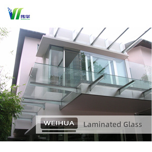 Techo de Cristal Laminado Transparente para Exteriores, Toldo de Seguridad para Techos Planos, <span class=keywords><strong>Precio</strong></span> Competitivo para Escaleras y Almacenes - Product Image 6