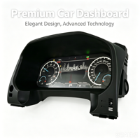 12.3 Inch LCD Digital Instrument Cluster Virtual Cockpit Dashboard Speedometer untuk Toyota Prado LC120 2004-2009 LC150 2010-2023