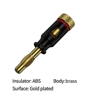 Banana Plug 4MM Lantern Head Test Plug Tipo de linterna Enchufe de terminal de cuatro páginas - Product Image 3