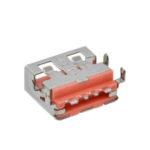 הנוכחי גדול af usb 2.0 מחבר נקבה כתום pbt 1.9 מ "מ סוג בורד נמל טעינה מהיר טעינה - Product Image 6