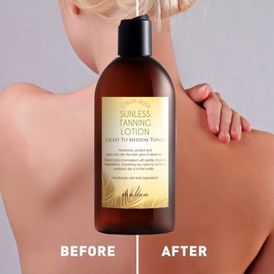 Loción Autobronceadora ETRUN de Marca Privada, Tonos Claros a Medios, Loción Autobronceadora Corporal para Interiores, Bronceado Natural, Loción Bronceadora con Efecto Sun Kissed Glow - Product Image 1