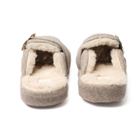 Mules de Microfibra Eva Cálidos para Mujer, Suela Gruesa Antideslizante, Acolchados, Transpirables, Suaves, para Cualquier Ocasión, a la Moda