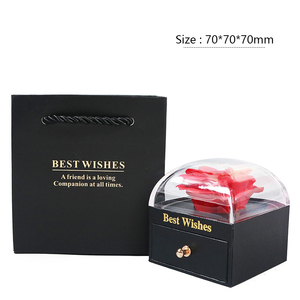 Bảo quản tăng rõ ràng duy nhất ngăn kéo mãi mãi hiển thị vĩnh cửu Acrylic Hộp Hoa - Product Image 5