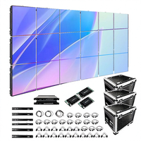Mur vidéo LED 4K P3.91 P4.81 pour extérieur, location pour spectacles en direct, écran de scène étanche pour mariage, couleur Adobe RGB 98%