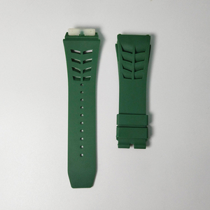 Cinturino per orologio in Silicone di vendita calda 25mm RM53/055/011 cinturino per cassa dell'orologio con tappo a vite - Product Image 2